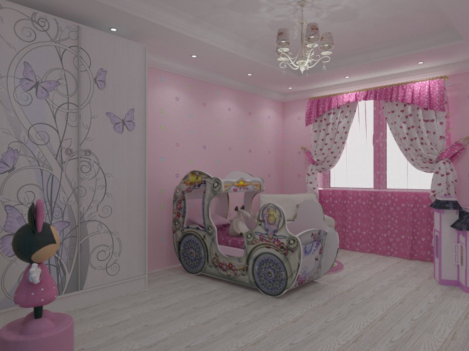 Дизайн детской комнаты для Дочки 2021