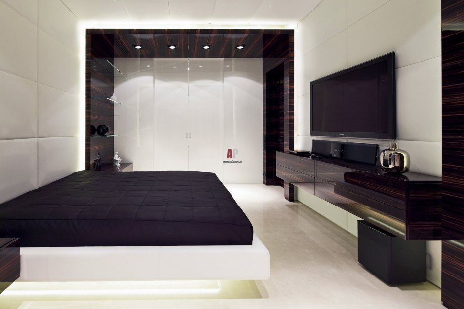 Дизайнерская кровать в стиле Минимализм