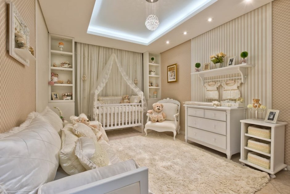 Детская комната в классическом стиле