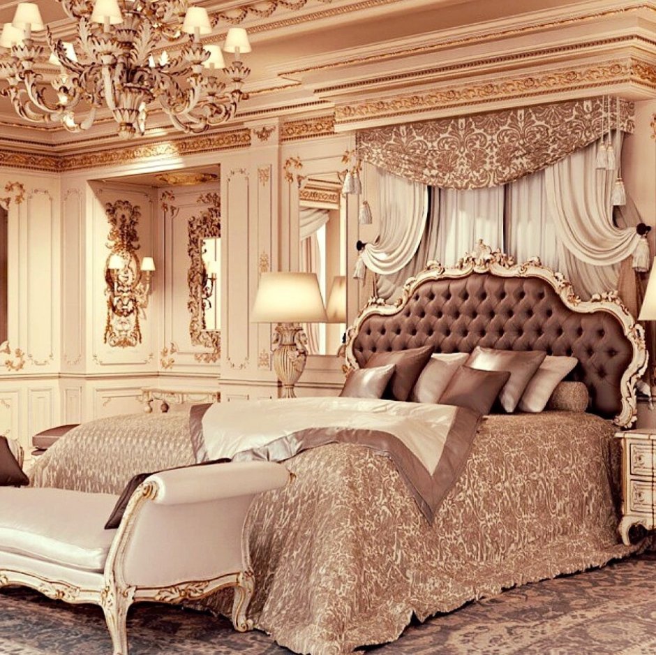 Роскошные спальные комнаты