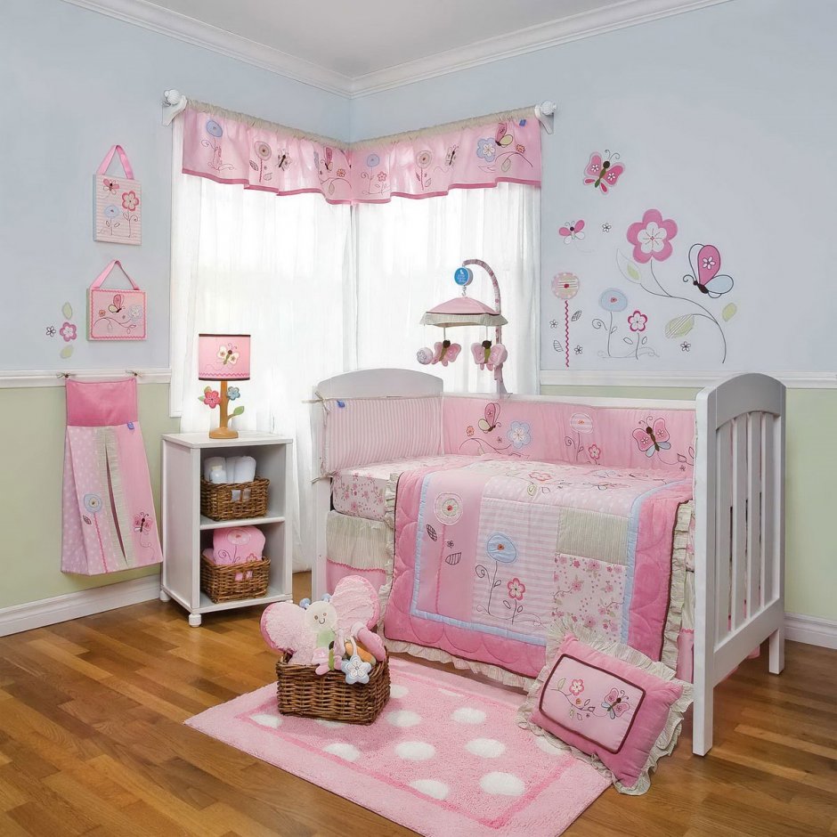 Интерьер комнаты для девочки 5-6 лет