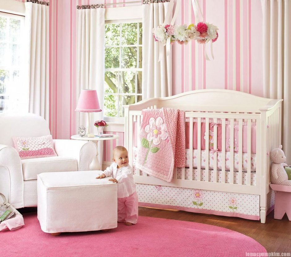 Шикарные комнаты для новорожденных