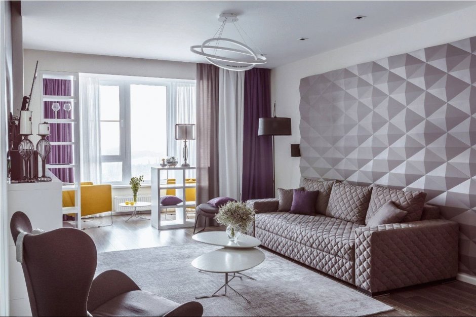 Цветовая гамма в интерьере гостиной в современном стиле