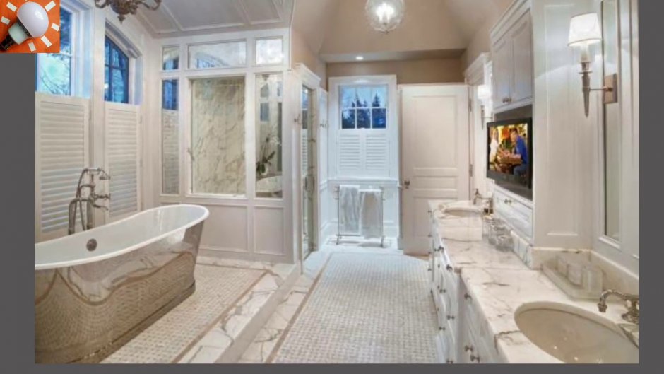 Ванная комната в стиле английской классики