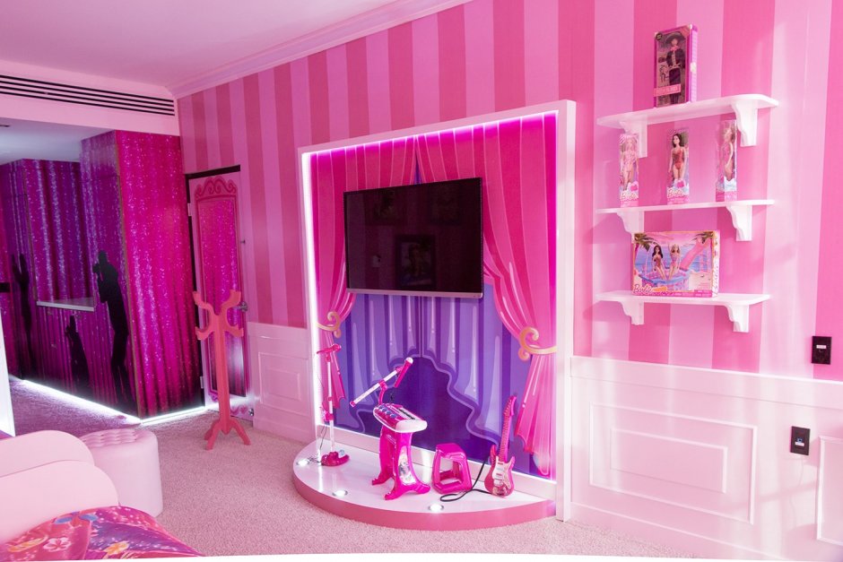 Комната Барби для девочек