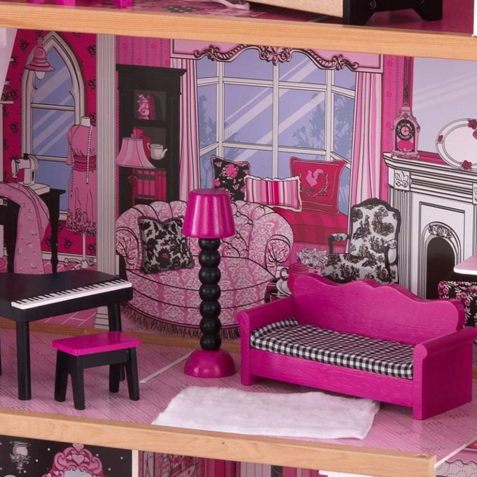 Комната для кукол Барби