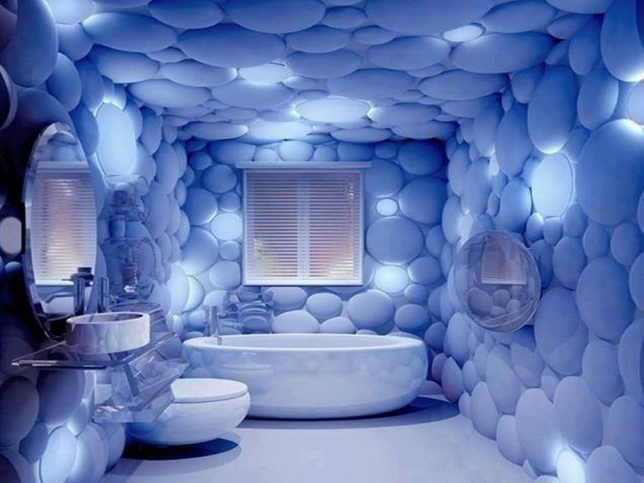 Креативная ванная комната