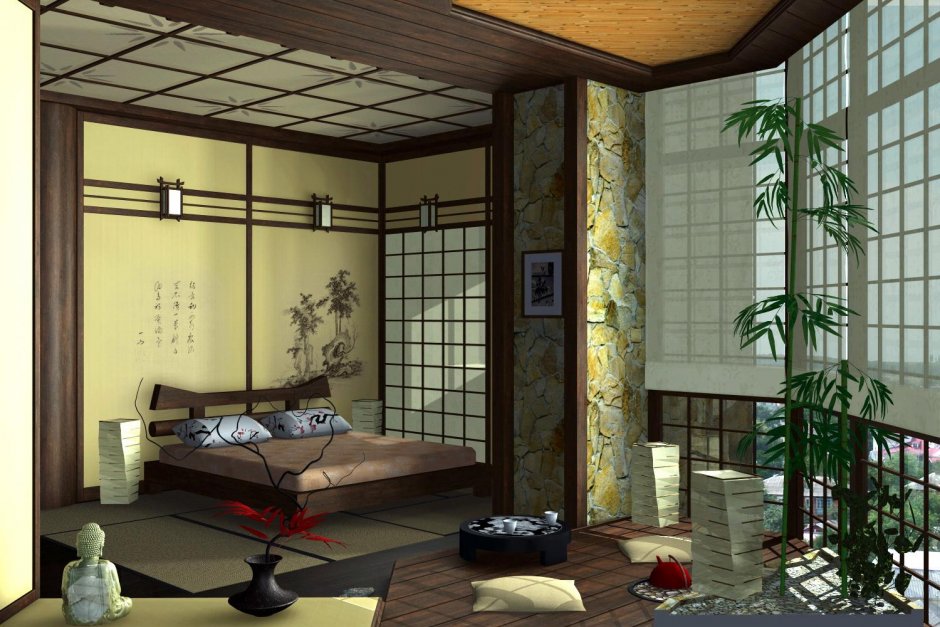 Спальня самурая