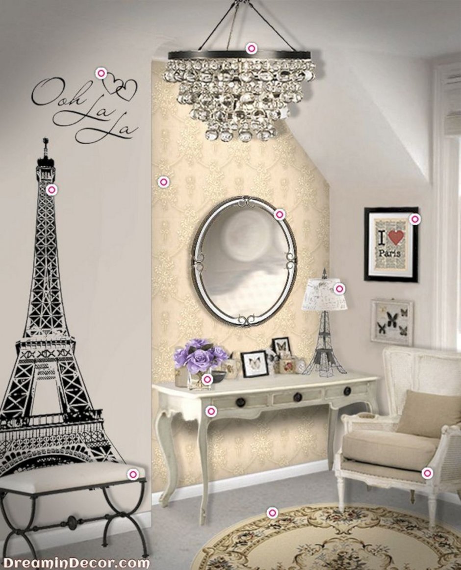 Декор в парижском стиле