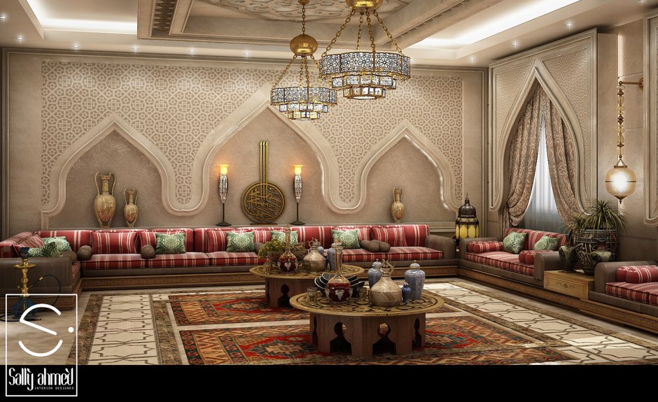 Деловой кабинет в арабском стиле