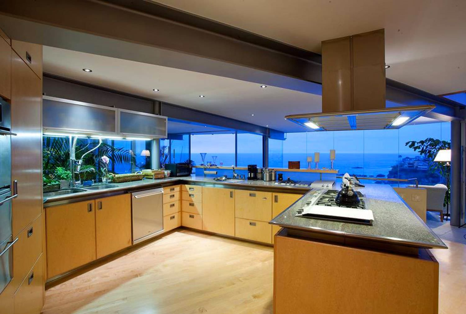 Панорамная кухня