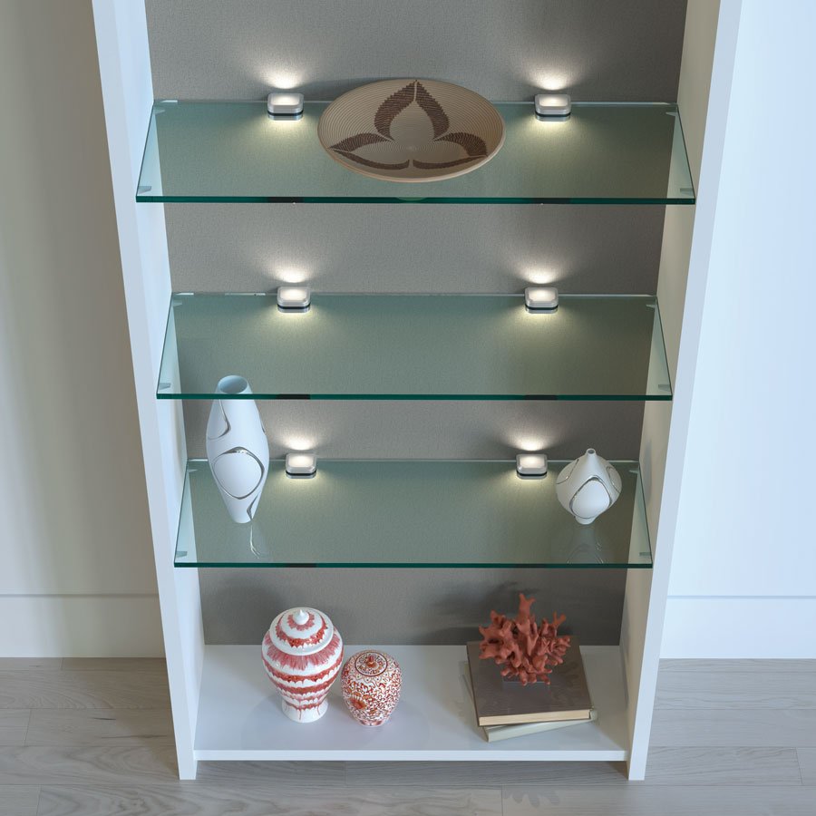 Светодиодный светильник Zeta Glasline для стеклянных полок
