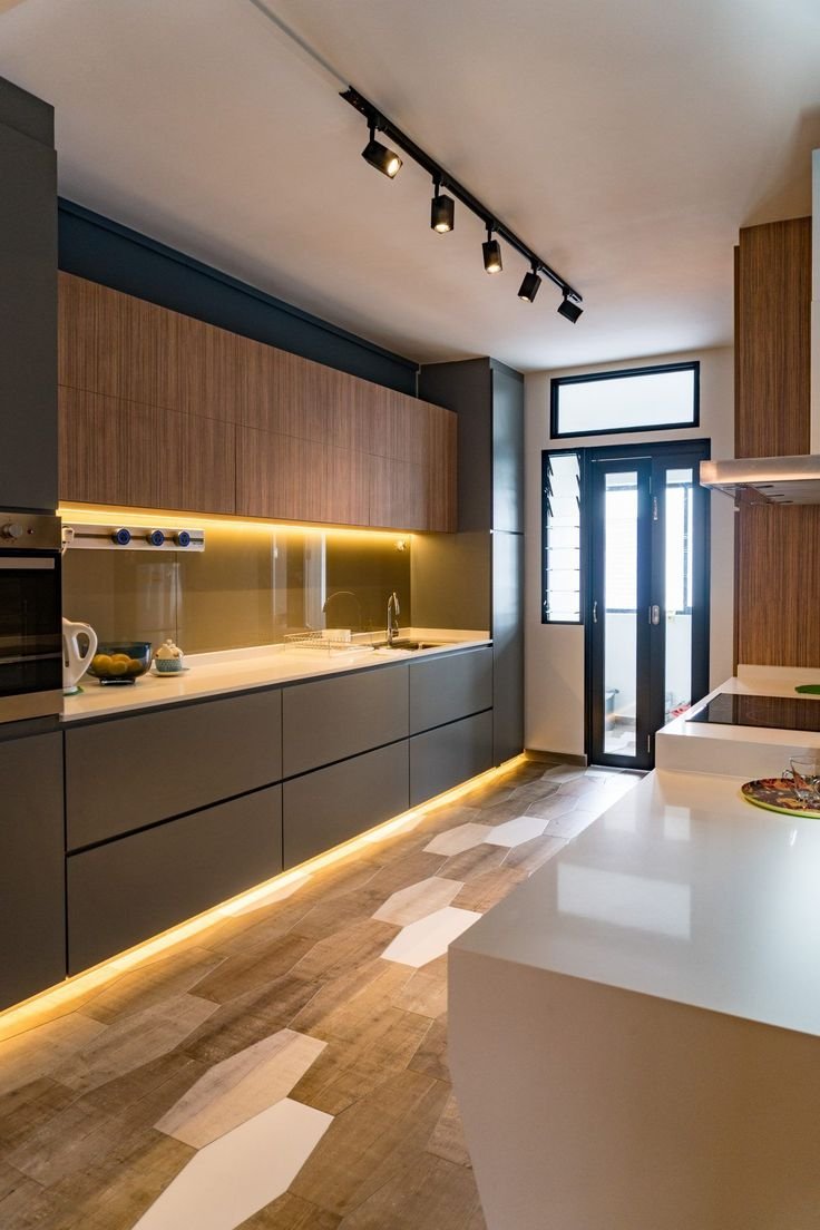 красивые кухни дизайн в квартире в современном стиле