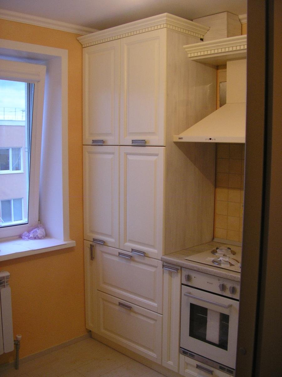 Кухонный гарнитур со шкафом для газового котла