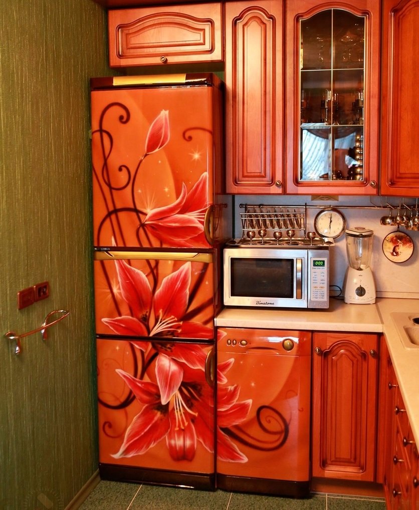 Декор кухонных шкафов