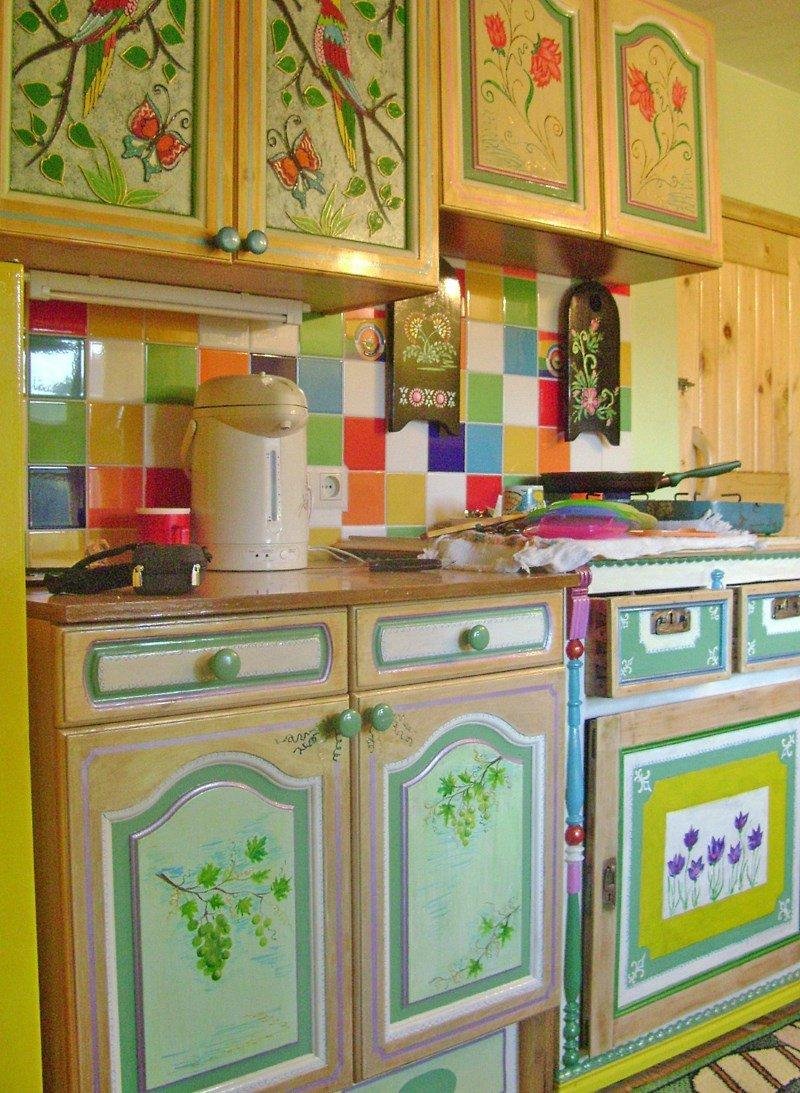 Преобразить старый кухонный гарнитур (29 фото)