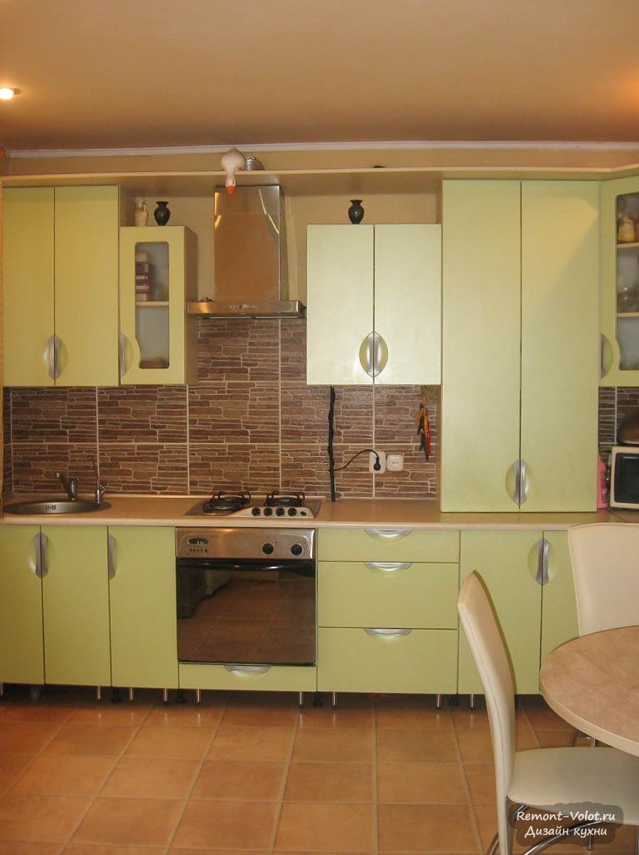 Кухонные гарнитуры на кухне газовый котел