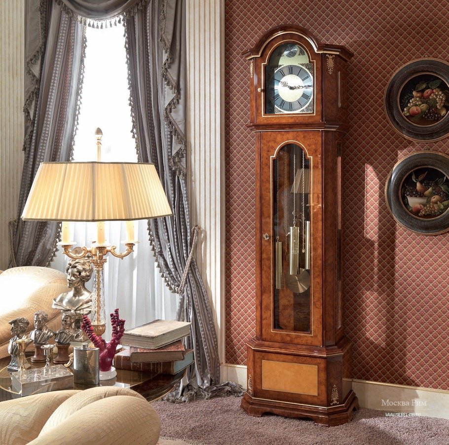 Часы напольные итальян мебель