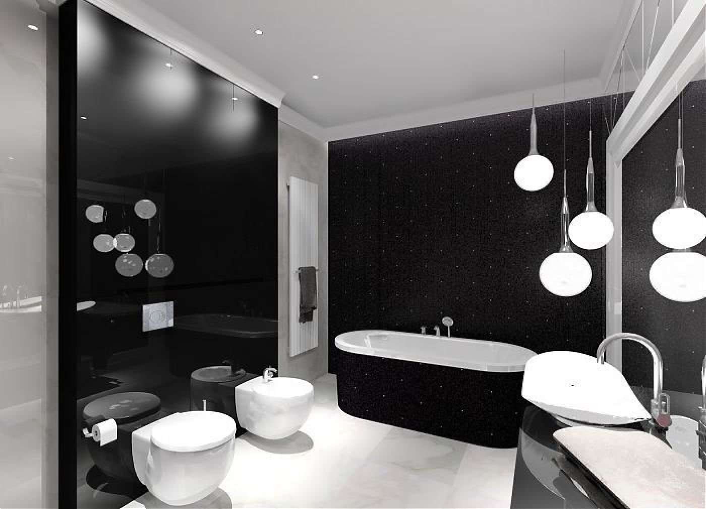 Черно белый цвет в ванной. Черно-белая ванная комната. Черно белые Ванные комнаты. Ванная в черно белом стиле. Черно белый интерьер ванной комнаты.