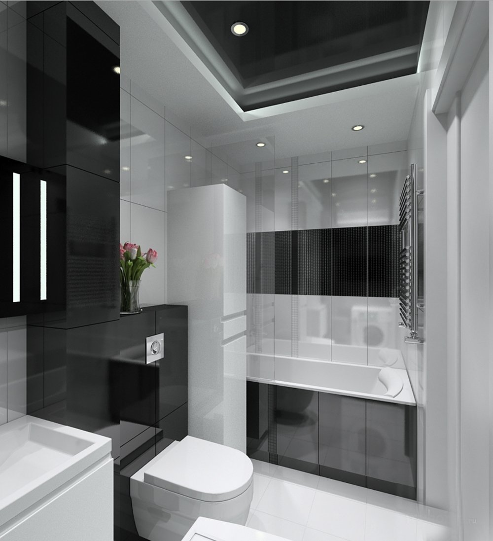 Черно белый цвет в ванной. Черно-белая ванная комната. Черно белая ванная. Бело черная ванная комната. Ванная в черно белых тонах.