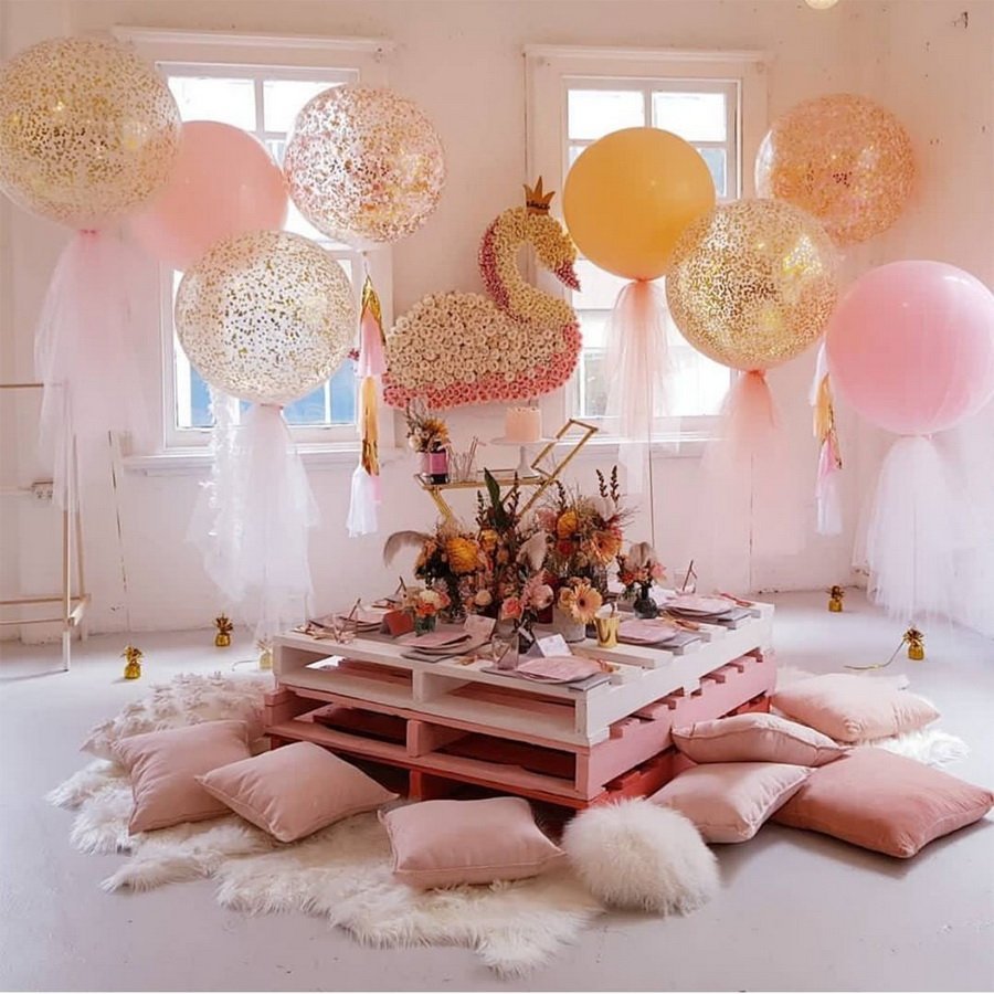 идея оформления комнаты на день рождения