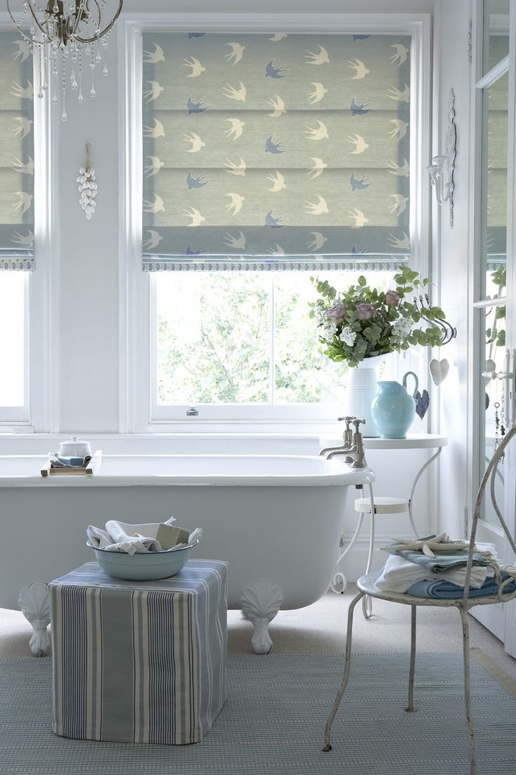 Рулонные шторы для ванной комнаты