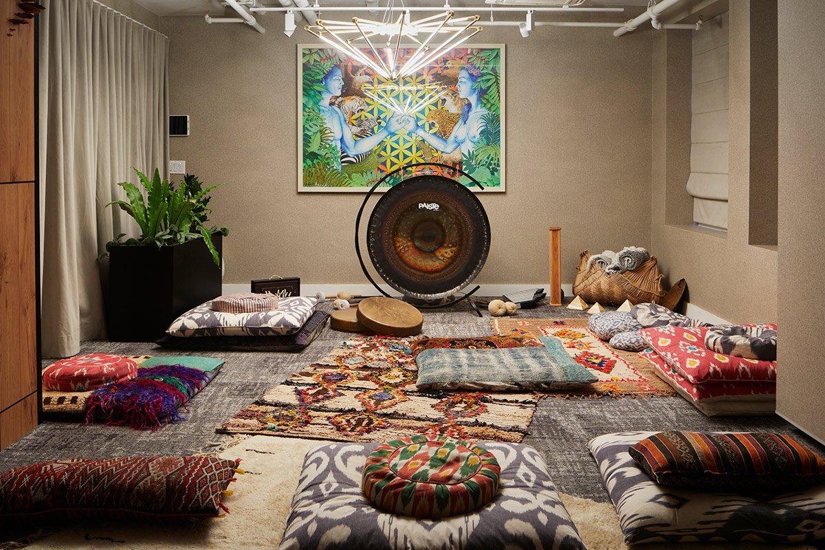 комната для медитации дизайн