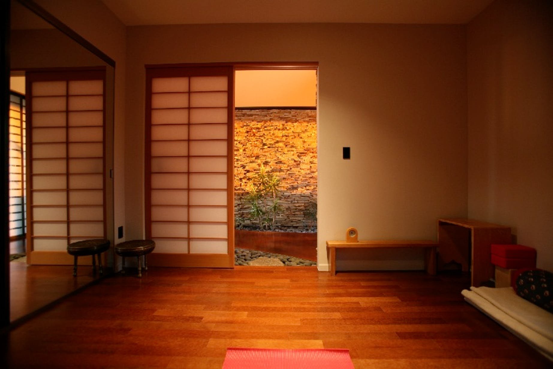 Японский стиль в интерьере для медитаций