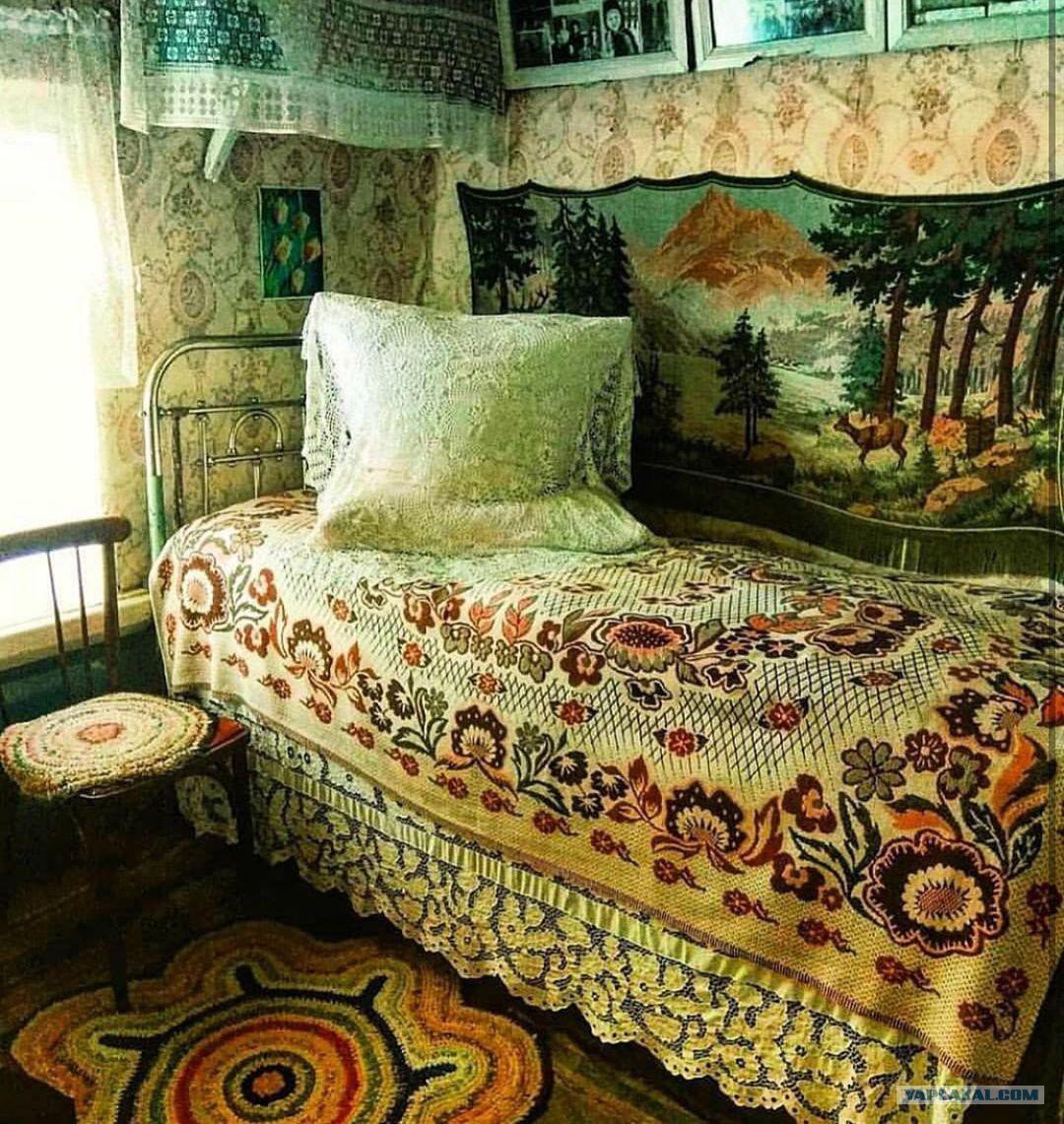 спальня в крестьянском стиле