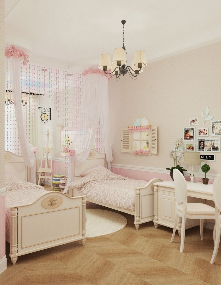 Красивые детские комнаты для девочек