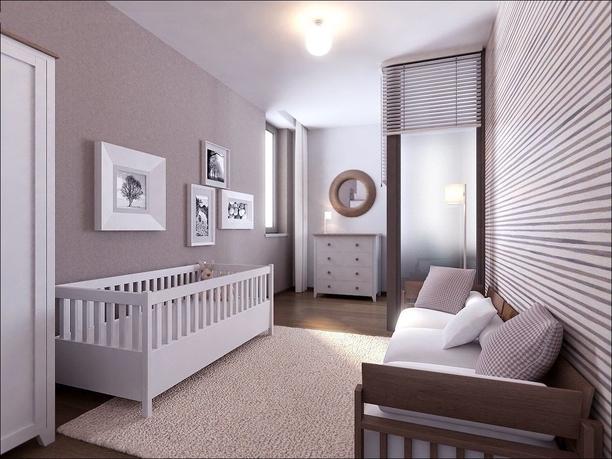 Baby bedroom. Комната для новорожденного. Спальня родителей с детской кроваткой. Интерьер комнаты для новорожденного. Спальня с детской кроваткой.
