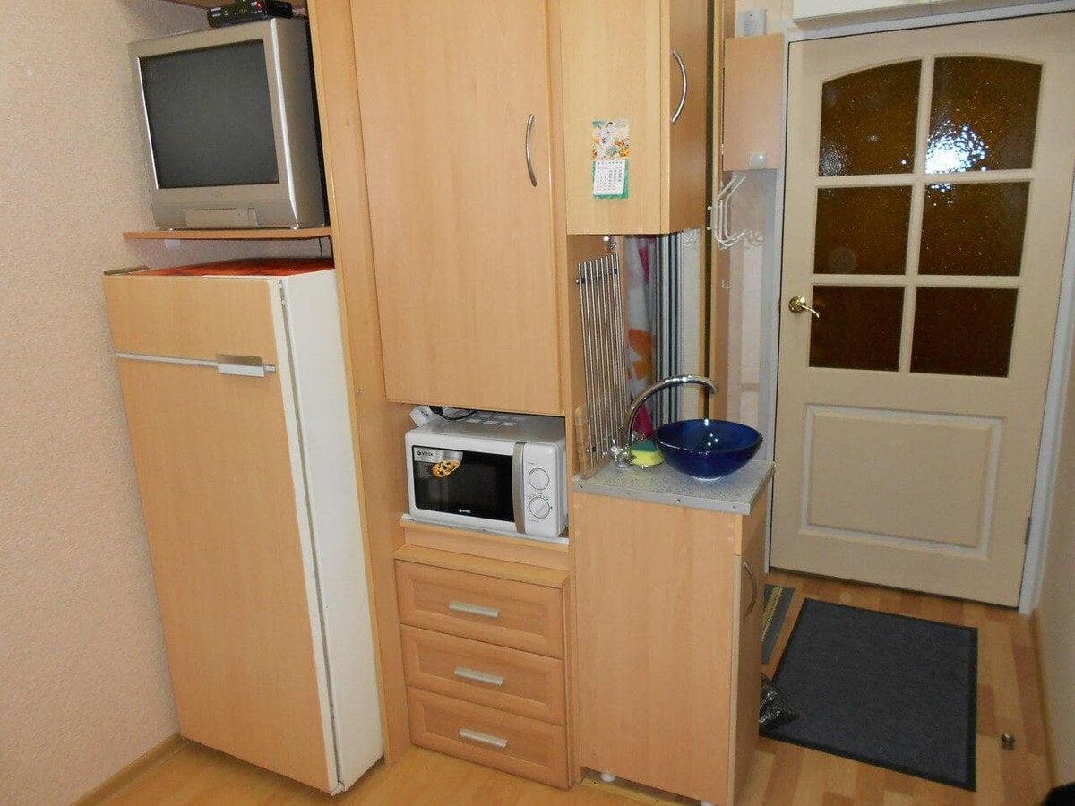 Мини кухня для комнаты в общежитии