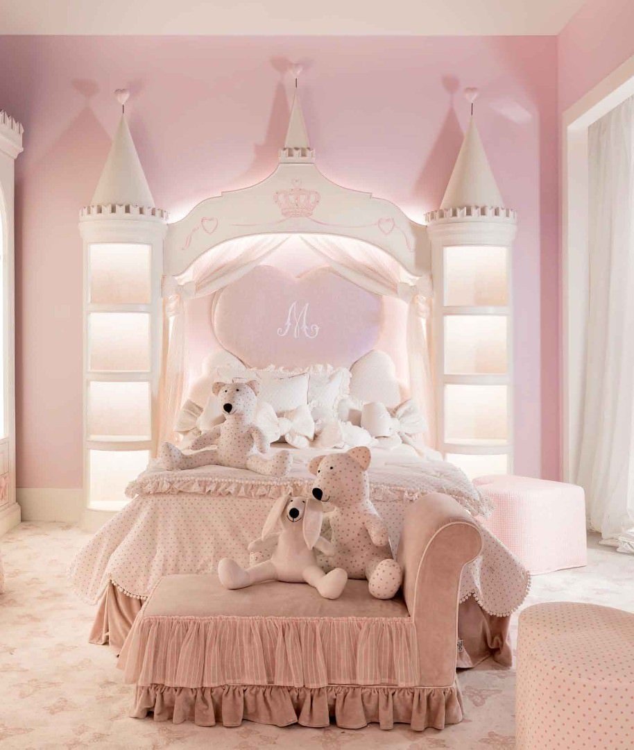 Детская комната для девочки принцессы