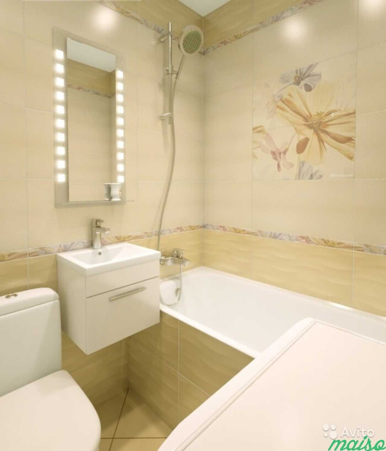Красивая Ванная Комната В Хрущевке Фото
