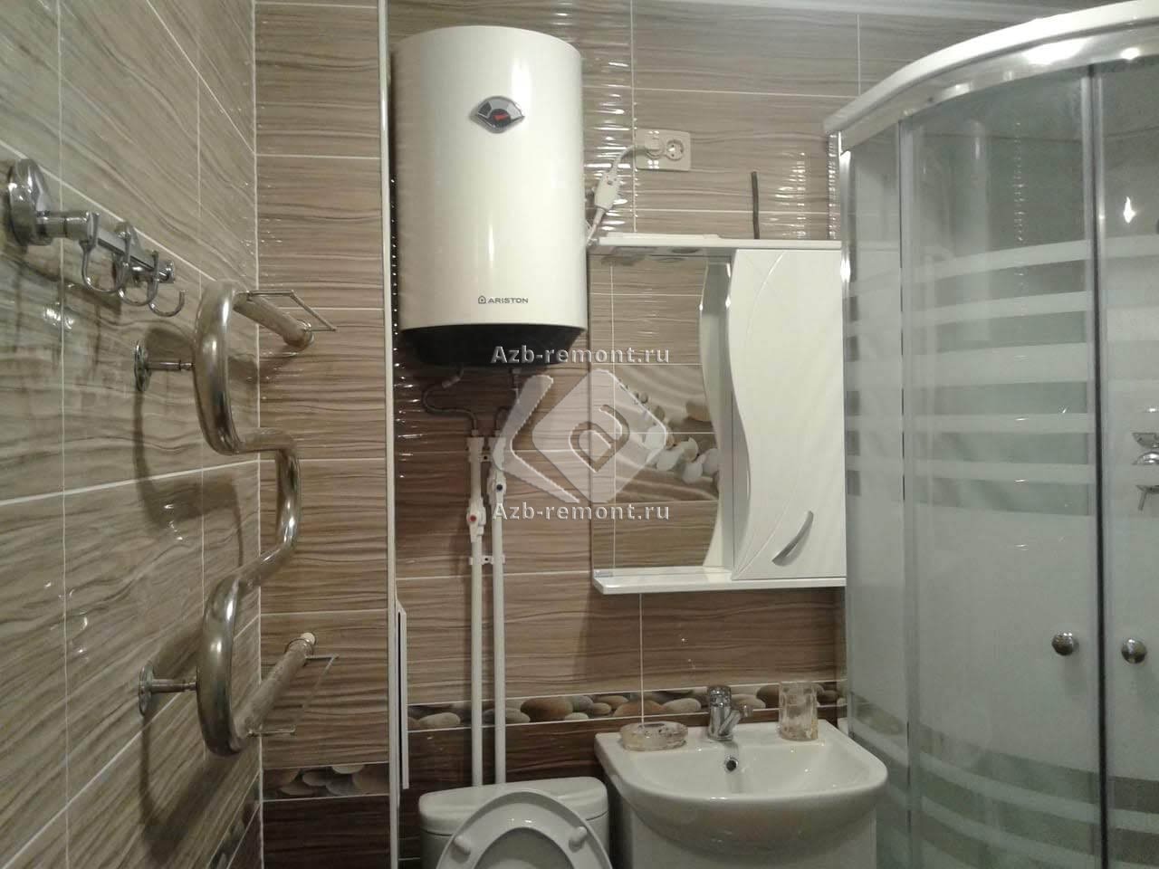 водонагреватель в ванной дизайн