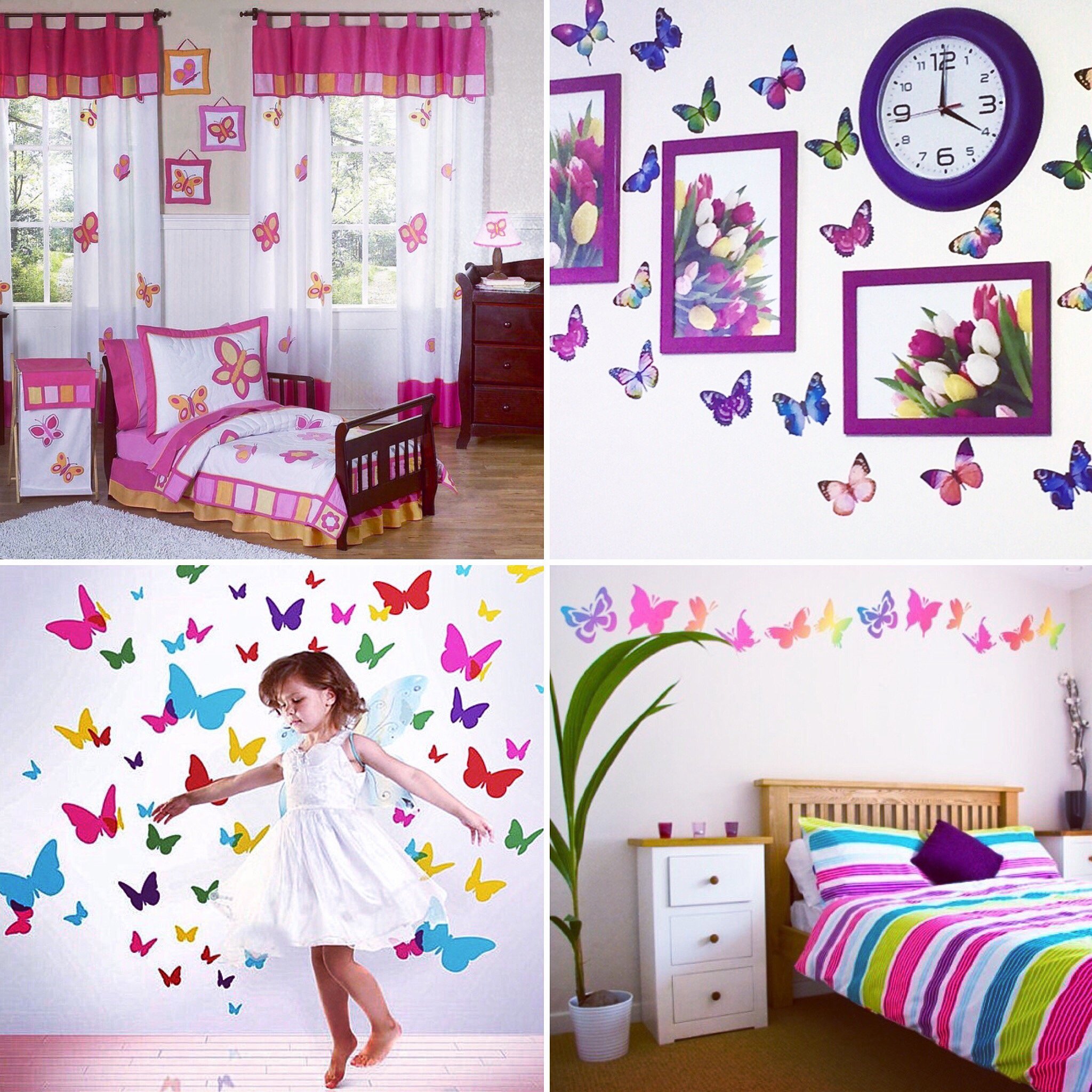 Детская комната бабочки (33 фото)