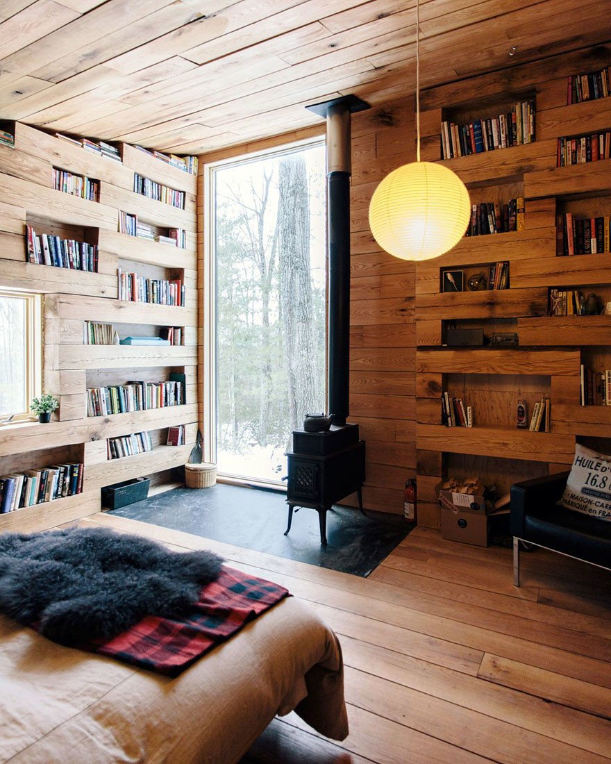 Уютная комната для чтения