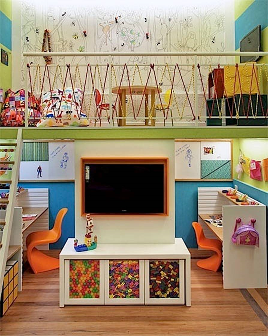Уголок для игр в детской комнате (35 фото)
