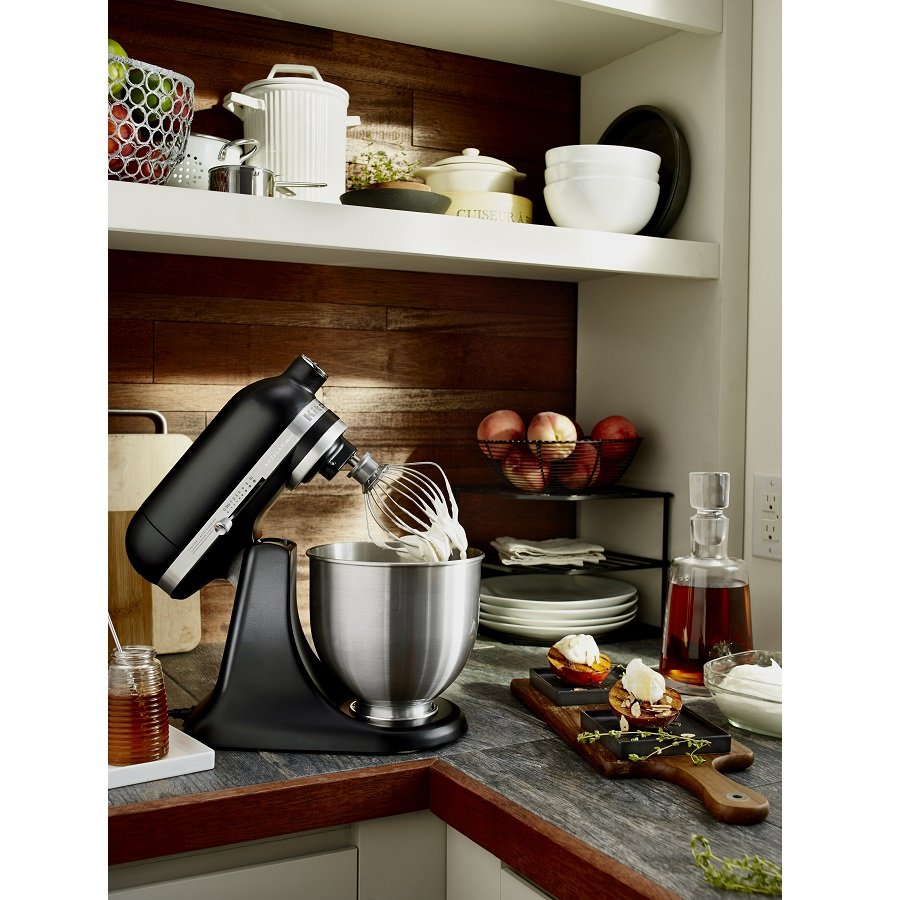 Kitchenaid 5ksm156 черный матовый