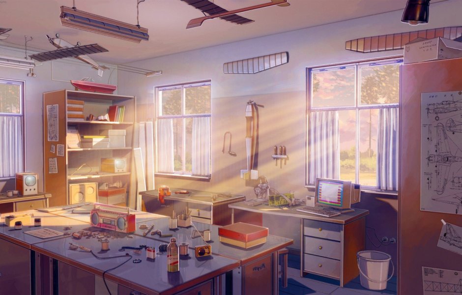 Кухня в стиле аниме