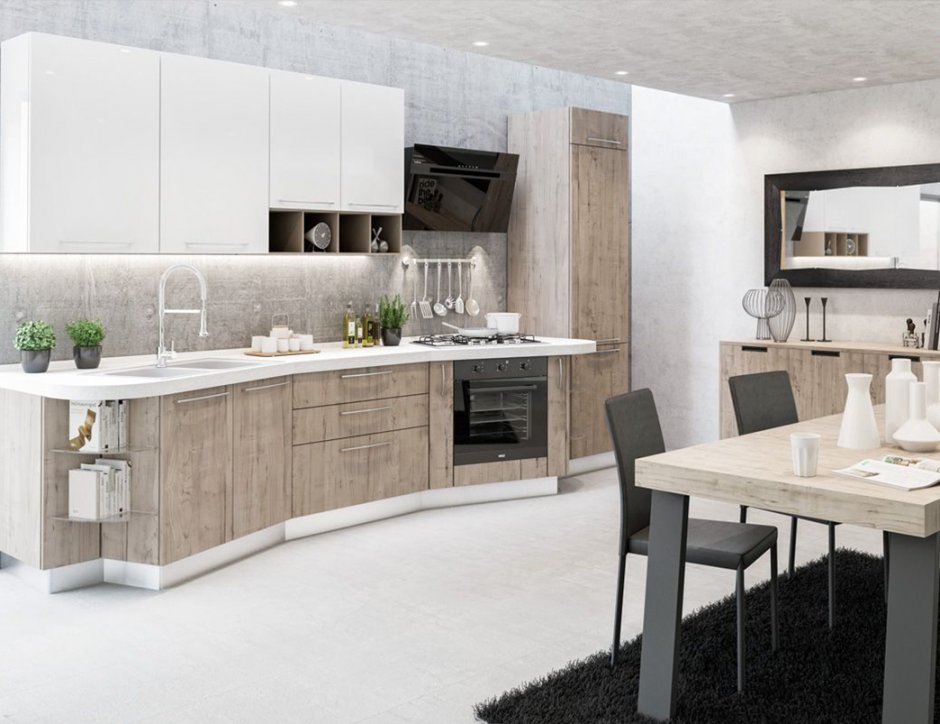 Рехау Fenix кухни