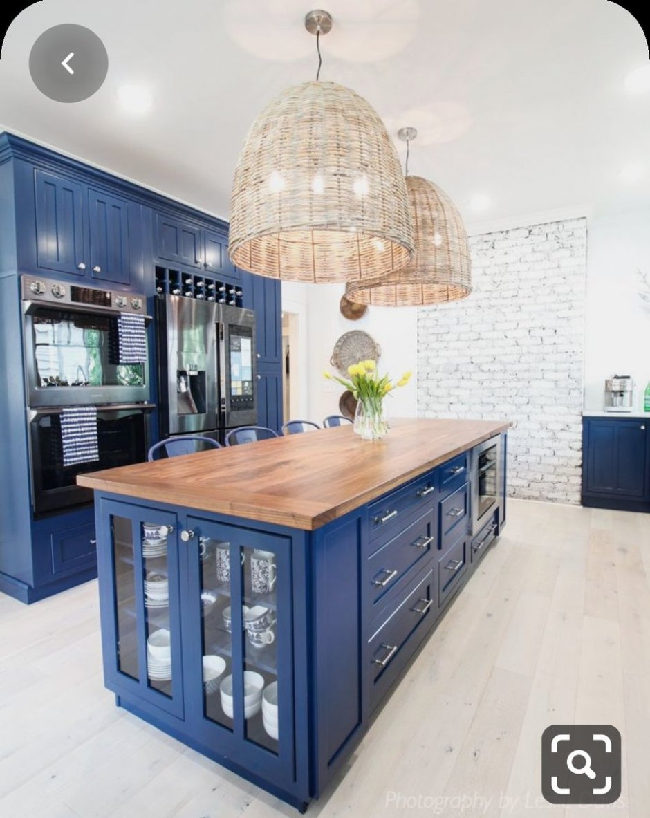 Синяя кухня Дианы Арбениной