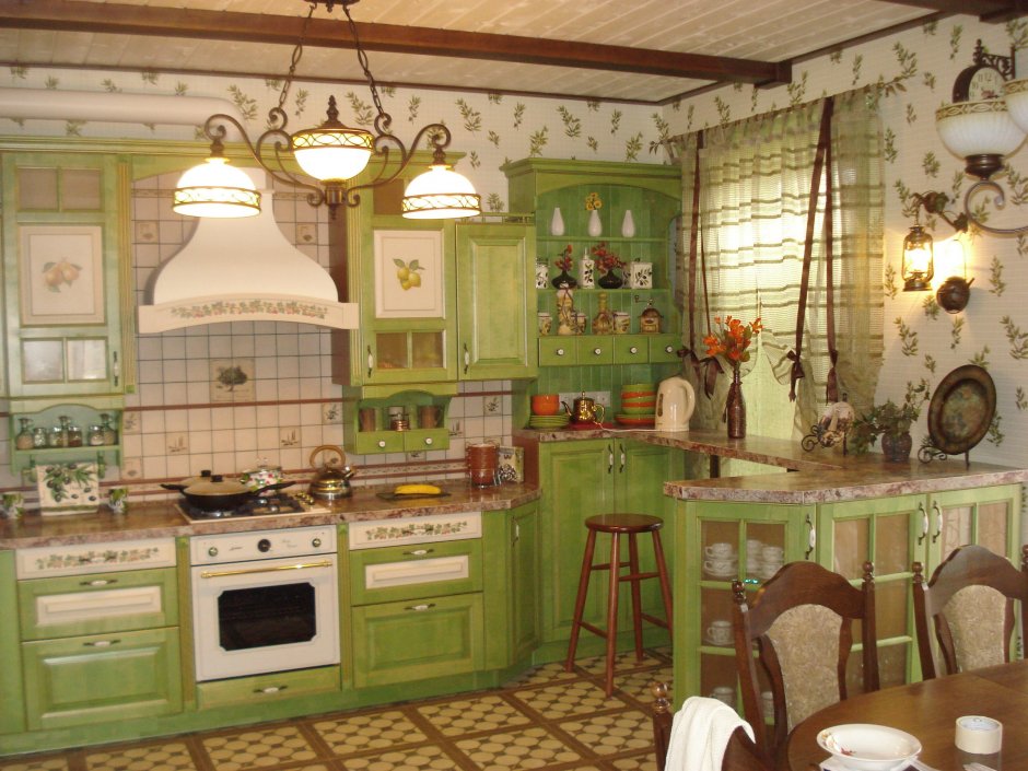 Экомебель кухня Кантри