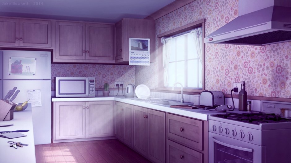 Кухня в стиле аниме