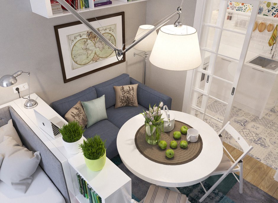 Идеи интерьера для маленькой квартиры