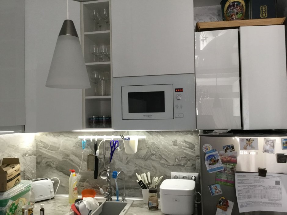 Встроенная микроволновка в кухонный гарнитур (62 фото)