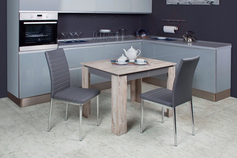 Кухонный стол серый в Hoff