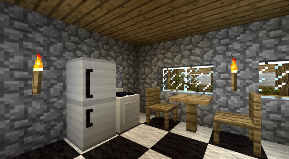Mod мебель Minecraft pe