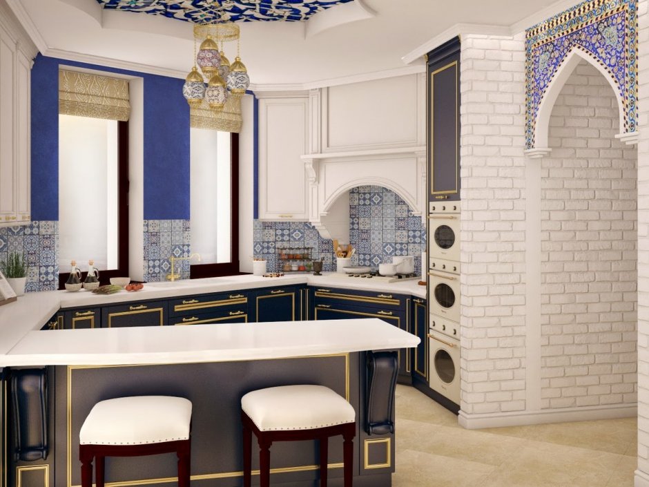Кухня в арабском стиле