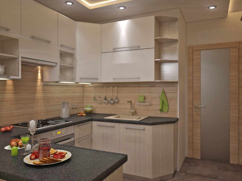 Кухни для типовых квартир в панельных домах